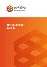 NHFP Annual Report 12-13 cover NHFP Annual Report 12-13 cover