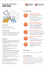 Strategic Direction 2020-2024 NHFB Strategic Direction 2020-2024