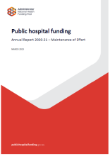 annual report 2020-21 maintenance of effort cover 