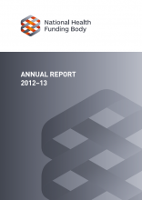 Annual report cover 2012-13