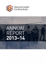Annual report cover 2013-14